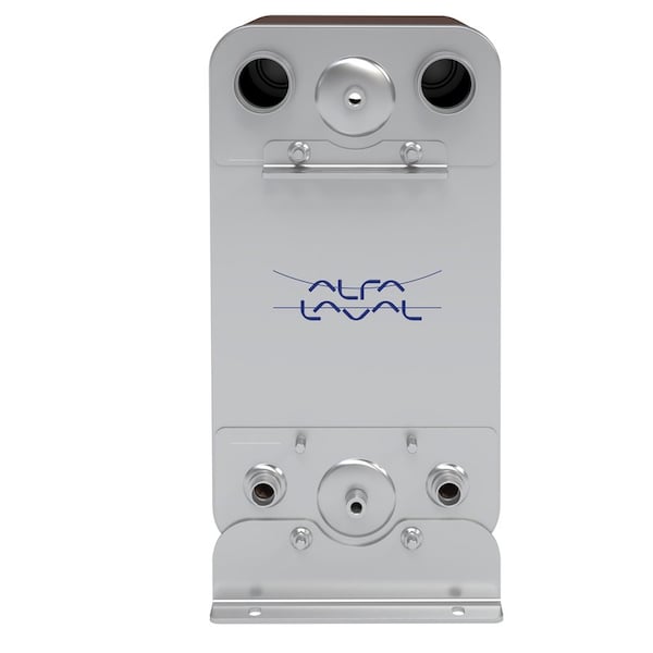 Brazed Plate Heat Exchanger, AISI 316L, Stainless Steel, 202 Plates -Dual CircuitEvaporator 1,020k BTU